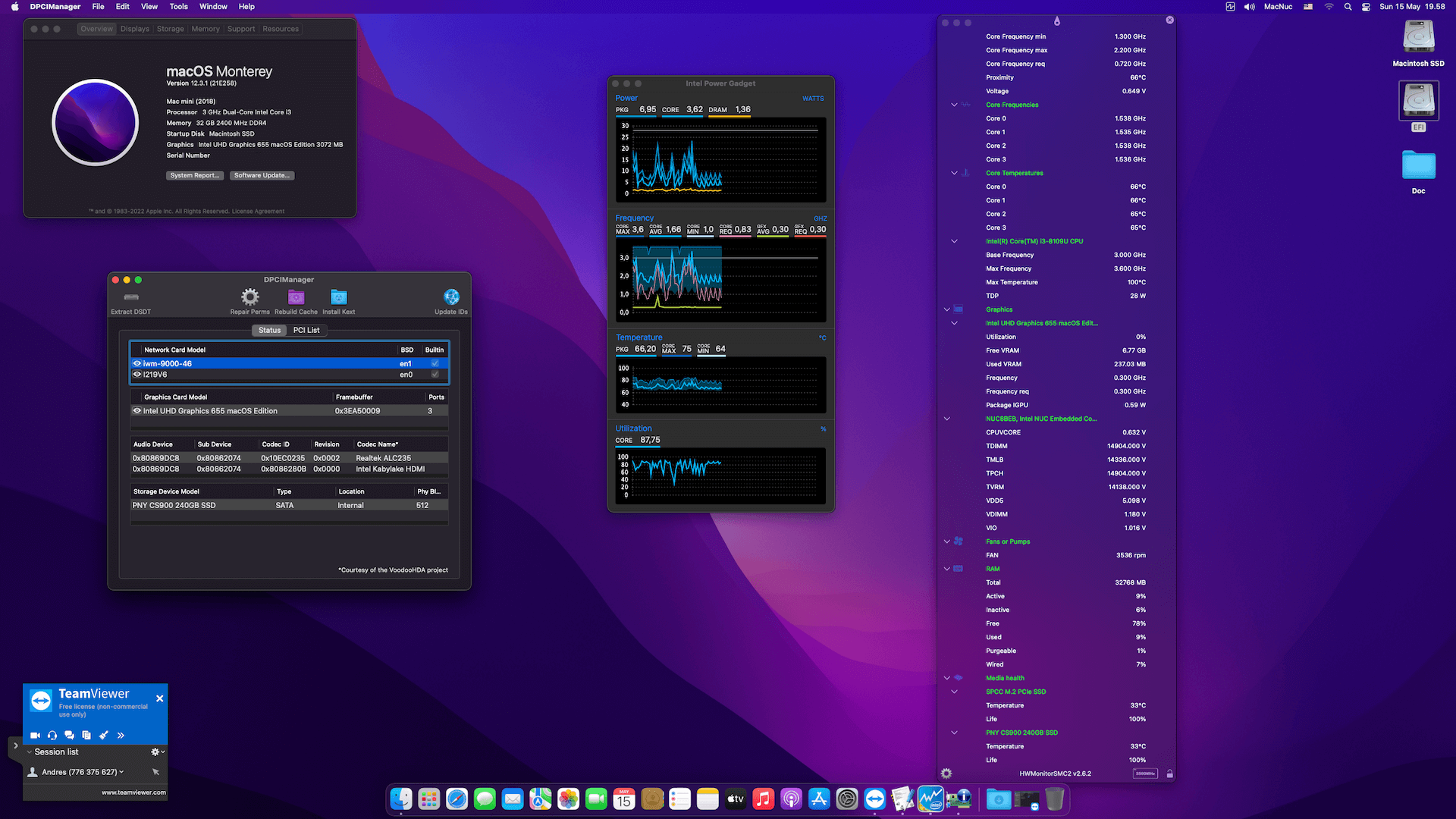 Intel NUC Kit NUC8i3BEH [CoffeeLake + Intel UHD 655]   OpenCore 1